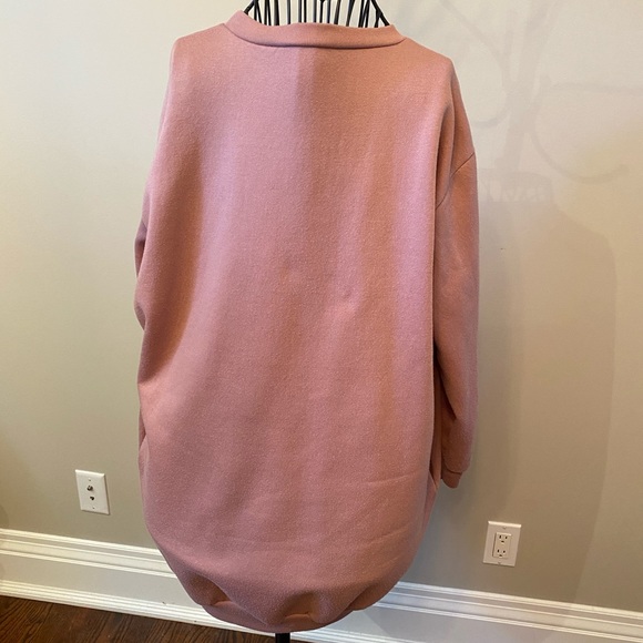 Rose Pink Sweater Dress - Picture 3 of 3